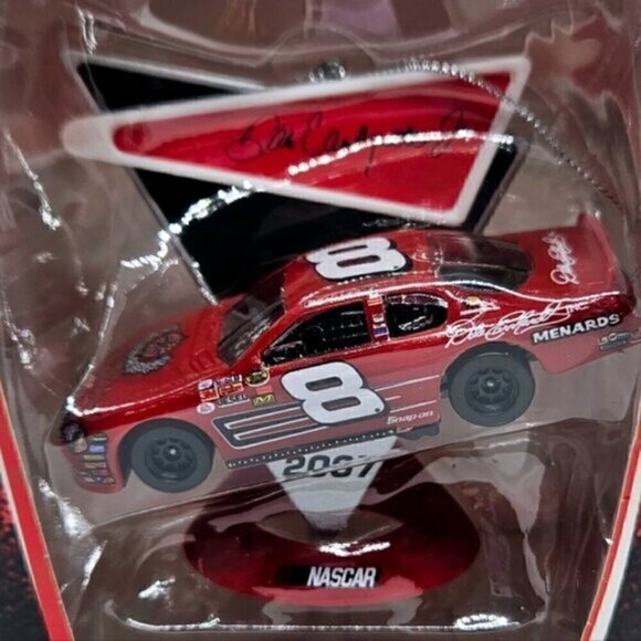 NASCAR 2007 Dale Earnhardt Jr. #8 Collectible Christmas Ornament TREVCO - Picture 2 of 10